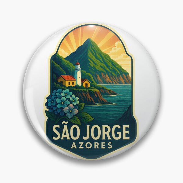 Item preview,  São Jorge Lighthouse and Mountain Coast, Azores, Portugal designed and sold by Aryabek.