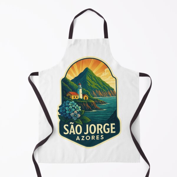 Item preview, São Jorge Lighthouse and Mountain Coast, Azores, Portugal designed and sold by Aryabek.