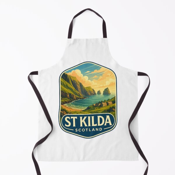 Item preview,  St Kilda Island Cliffs and Village Ruins, Outer Hebrides, Scotland designed and sold by Aryabek.