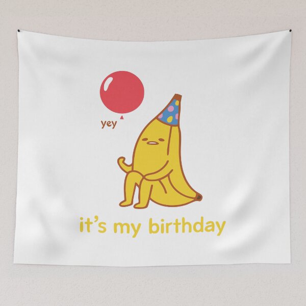 Item preview, Yey Banana – Fake Excitement Birthday Party T-Shirt designed and sold by BambaKchula.