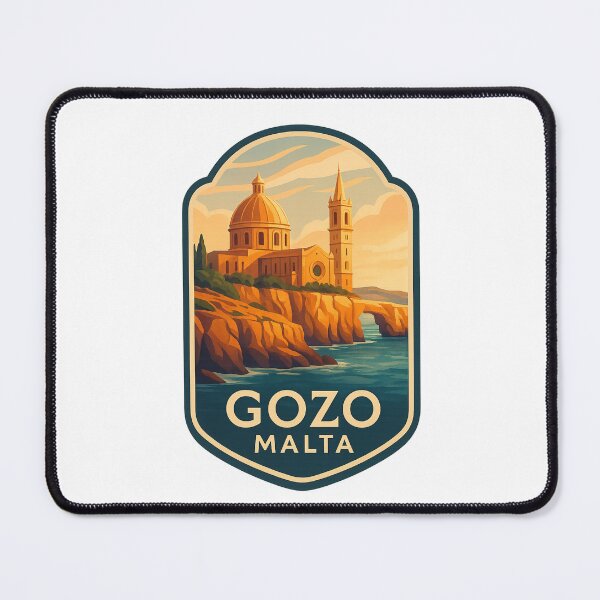 Item preview,  Church on Coastal Cliffs of Gozo Island, Malta designed and sold by Aryabek.