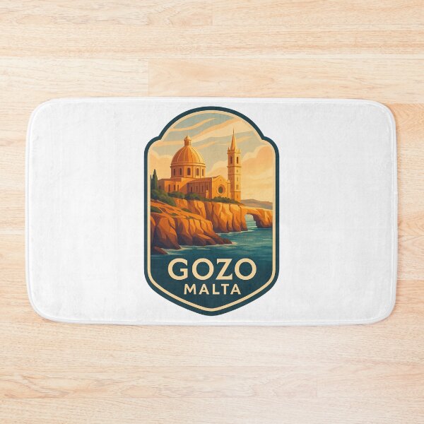 Item preview,  Church on Coastal Cliffs of Gozo Island, Malta designed and sold by Aryabek.