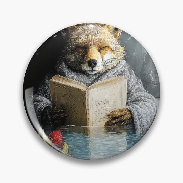 Item preview, Fox in bathtube designed and sold by JBJart.