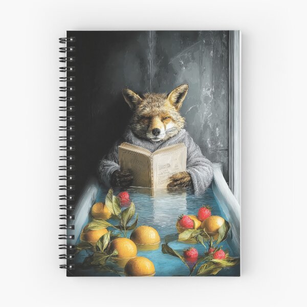 Item preview, Fox in bathtube designed and sold by JBJart.