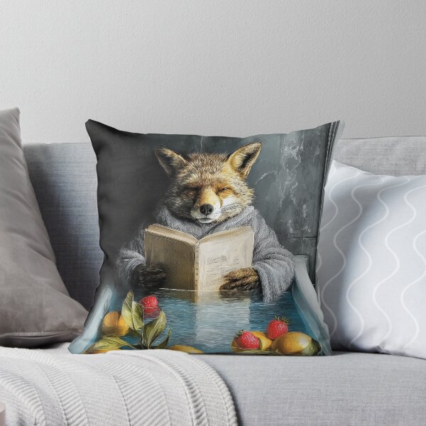 Item preview, Fox in bathtube designed and sold by JBJart.