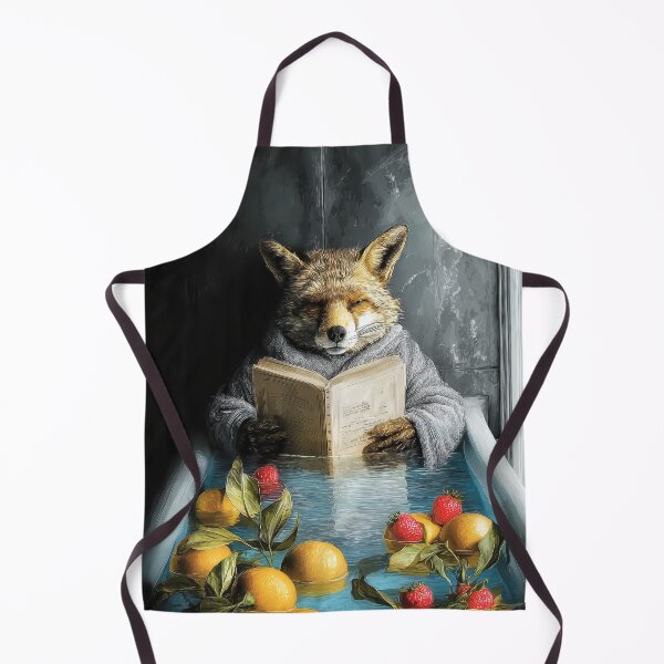 Item preview, Fox in bathtube designed and sold by JBJart.