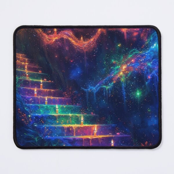 Item preview, Magical staircase with glowing candles designed and sold by Mianku | Für das Leben.