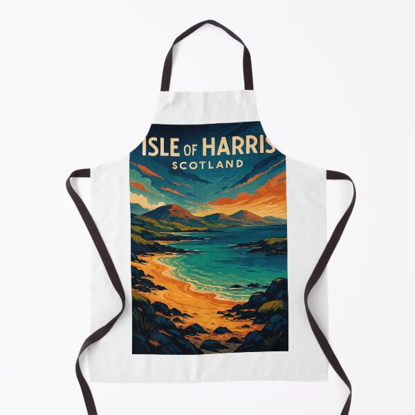 Item preview, Golden Beaches and Mountain Coast, Isle of Harris, Outer Hebrides, Scotland designed and sold by Aryabek.