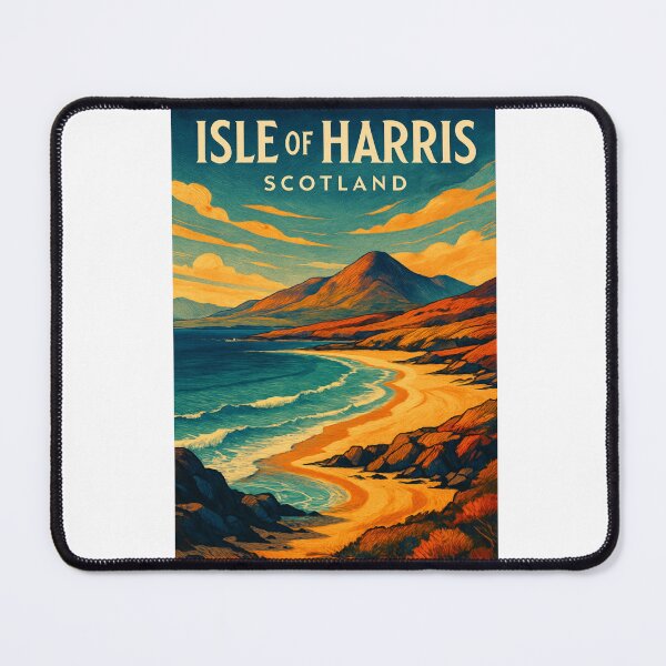 Item preview, Sunset Over Coastal Mountains, Isle of Harris, Outer Hebrides, Scotland designed and sold by Aryabek.