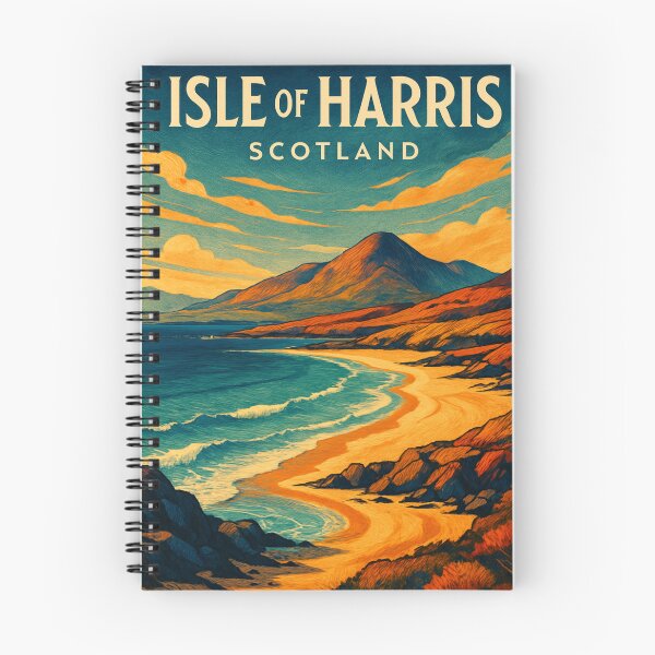 Item preview, Sunset Over Coastal Mountains, Isle of Harris, Outer Hebrides, Scotland designed and sold by Aryabek.
