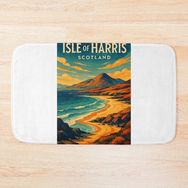 Item preview, Sunset Over Coastal Mountains, Isle of Harris, Outer Hebrides, Scotland designed and sold by Aryabek.
