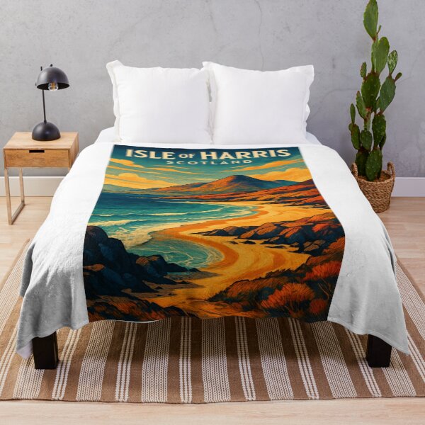 Item preview, Sunset Over Coastal Mountains, Isle of Harris, Outer Hebrides, Scotland designed and sold by Aryabek.