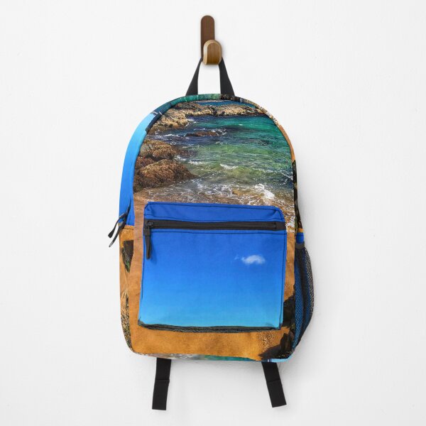 Item preview, Big Rock Little Rock | Australian Coastal Seascape Print designed and sold by Fourpointstudio.