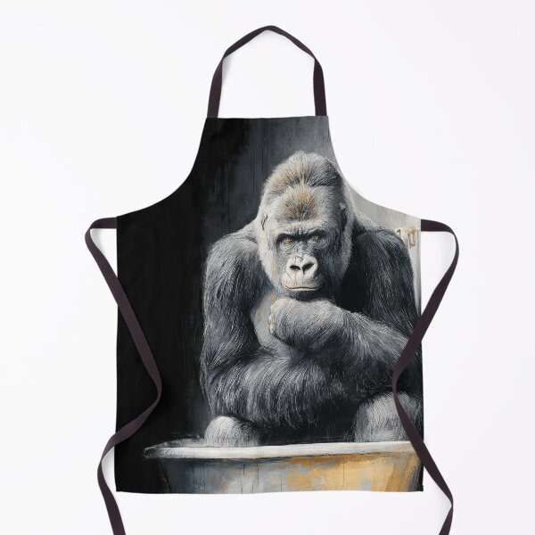 Item preview, Gorilla in bathtube designed and sold by JBJart.