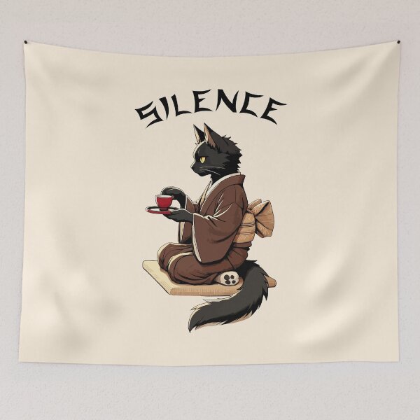 Item preview, Catsshhh.. designed and sold by HipsterAnimals.