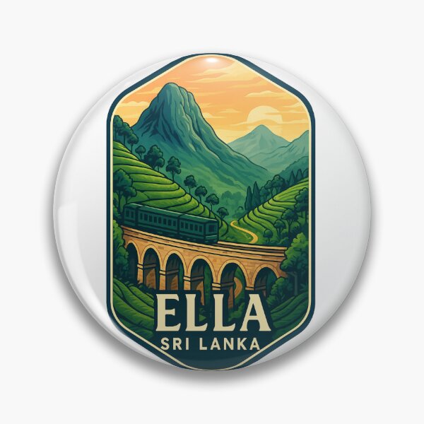 Item preview, Mountain Railway and Tea Plantations, Ella, Sri Lanka designed and sold by Aryabek.