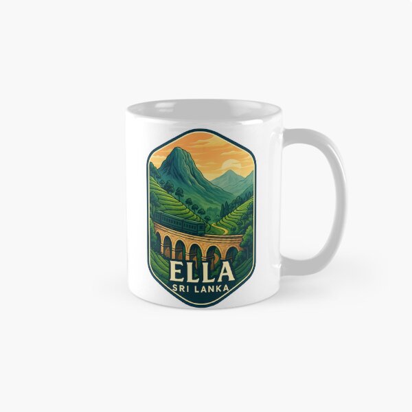Item preview, Mountain Railway and Tea Plantations, Ella, Sri Lanka designed and sold by Aryabek.