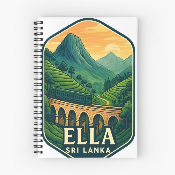 Item preview, Mountain Railway and Tea Plantations, Ella, Sri Lanka designed and sold by Aryabek.