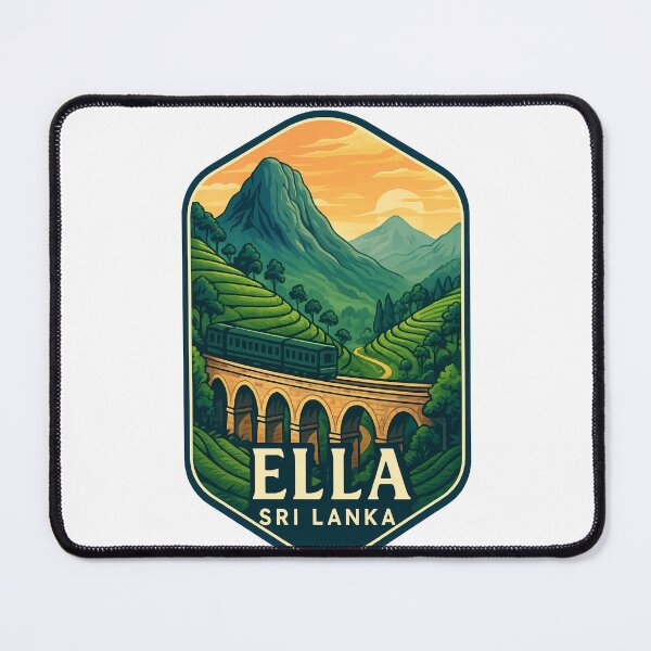 Item preview, Mountain Railway and Tea Plantations, Ella, Sri Lanka designed and sold by Aryabek.