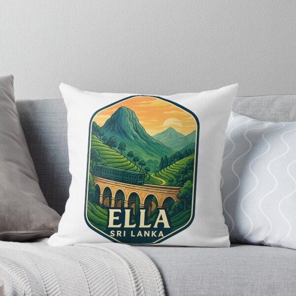 Item preview, Mountain Railway and Tea Plantations, Ella, Sri Lanka designed and sold by Aryabek.