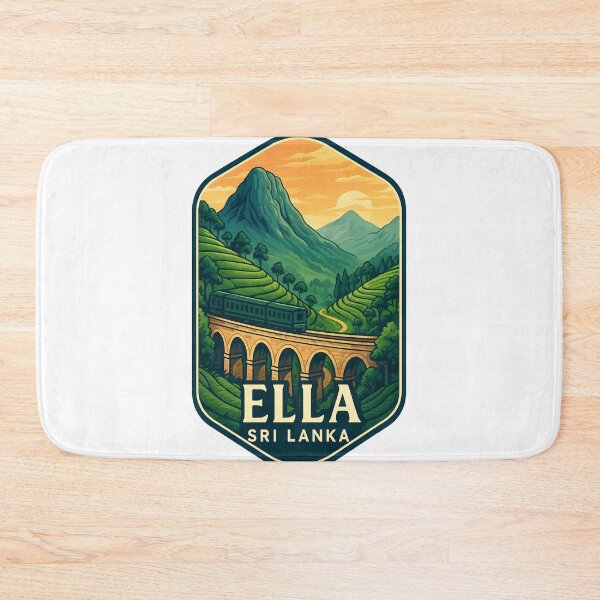 Item preview, Mountain Railway and Tea Plantations, Ella, Sri Lanka designed and sold by Aryabek.