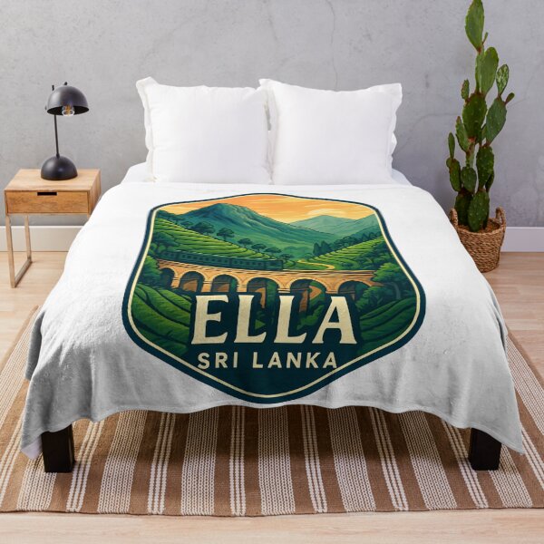 Item preview, Mountain Railway and Tea Plantations, Ella, Sri Lanka designed and sold by Aryabek.