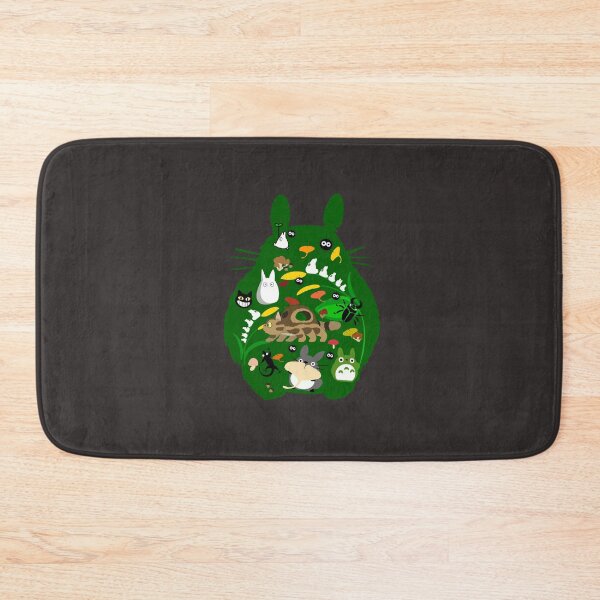 Item preview, Totoro nature collage digital deawing designed and sold by CATC0MMANDER.