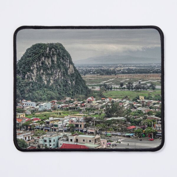 Item preview, Da Nang City & Marble Mountain View | Vietnam Travel Photography Print designed and sold by Fourpointstudio.