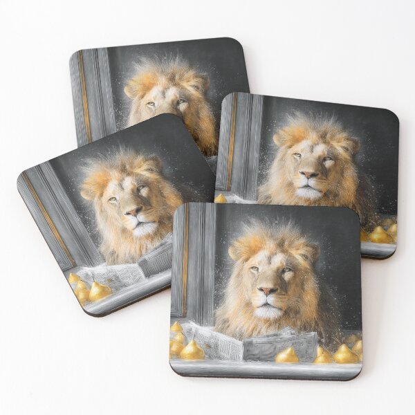 Item preview, Lion in bathtube designed and sold by JBJart.