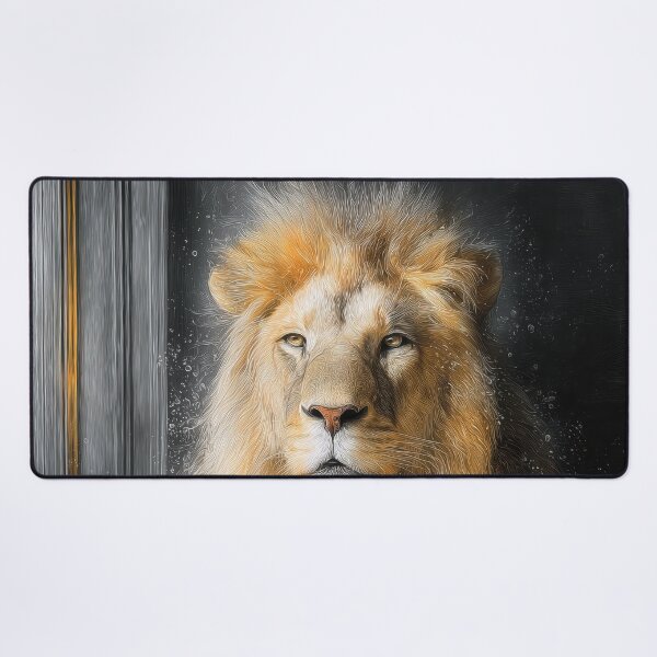 Item preview, Lion in bathtube designed and sold by JBJart.