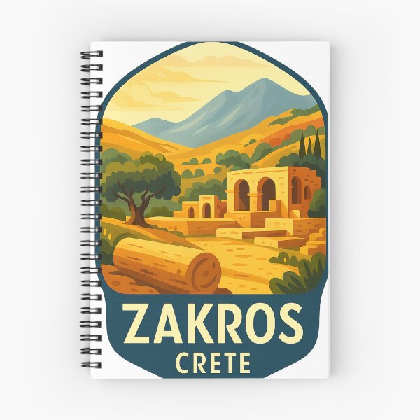 Item preview, Archaeological Site and Olive Groves, Kato Zakros, Crete, Greece designed and sold by Aryabek.