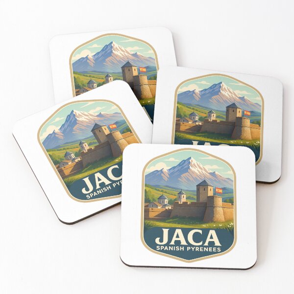 Item preview, Fortress and Alpine Mountains, Jaca, Spanish Pyrenees, Spain designed and sold by Aryabek.