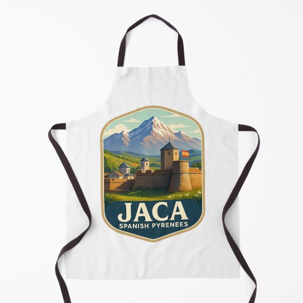 Item preview, Fortress and Alpine Mountains, Jaca, Spanish Pyrenees, Spain designed and sold by Aryabek.