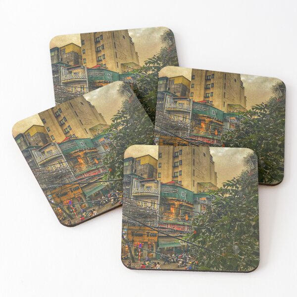 Item preview, Hustle and Bustle of Hanoi | Vietnam Street Photography Print designed and sold by Fourpointstudio.