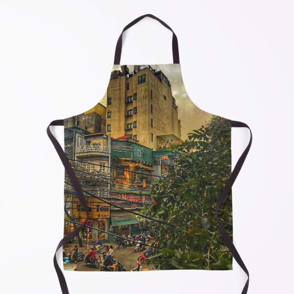 Item preview, Hustle and Bustle of Hanoi | Vietnam Street Photography Print designed and sold by Fourpointstudio.
