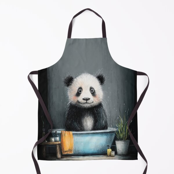 Item preview, Panda in bathtube designed and sold by JBJart.