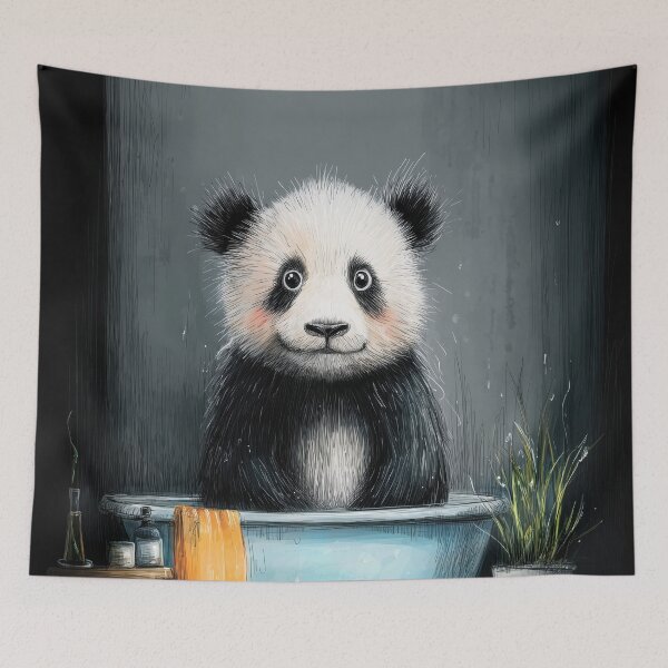 Item preview, Panda in bathtube designed and sold by JBJart.