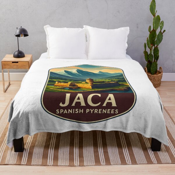 Item preview, Moated Fortress and Snowy Peaks, Jaca, Huesca Province, Spain designed and sold by Aryabek.