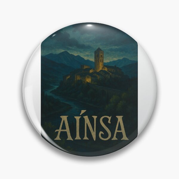 Item preview, Nightfall Over Medieval Aínsa, Sobrarbe, Spanish Pyrenees designed and sold by Aryabek.