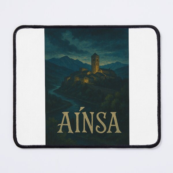 Item preview, Nightfall Over Medieval Aínsa, Sobrarbe, Spanish Pyrenees designed and sold by Aryabek.