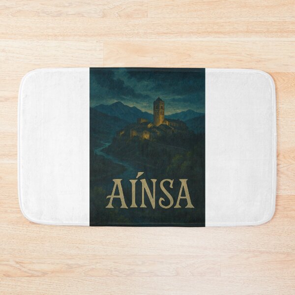 Item preview, Nightfall Over Medieval Aínsa, Sobrarbe, Spanish Pyrenees designed and sold by Aryabek.