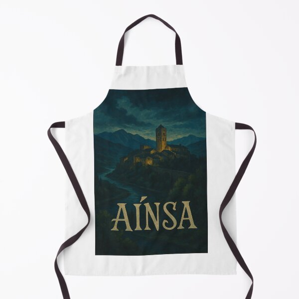 Item preview, Nightfall Over Medieval Aínsa, Sobrarbe, Spanish Pyrenees designed and sold by Aryabek.