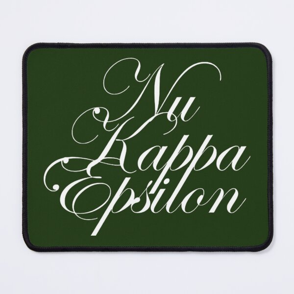 Artikelvorschau, Nu Kappa Epsilon Script – Grün entworfen und verkauft von NKE Merch.
