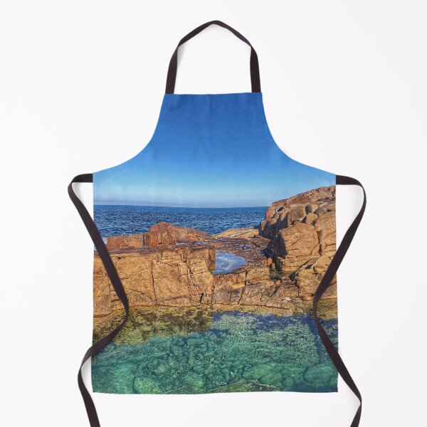 Item preview, Clear Rock Pool on the Australian Coast | Coastal Nature Print designed and sold by Fourpointstudio.