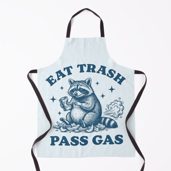Item preview, East Trash Pass Gas Funny Farting Raccoon designed and sold by Y-Vibes.