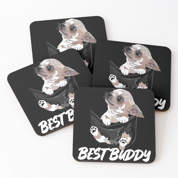 Item preview, Best Buddy Chihuahua in Pocket designed and sold by Just-Arts-4U.