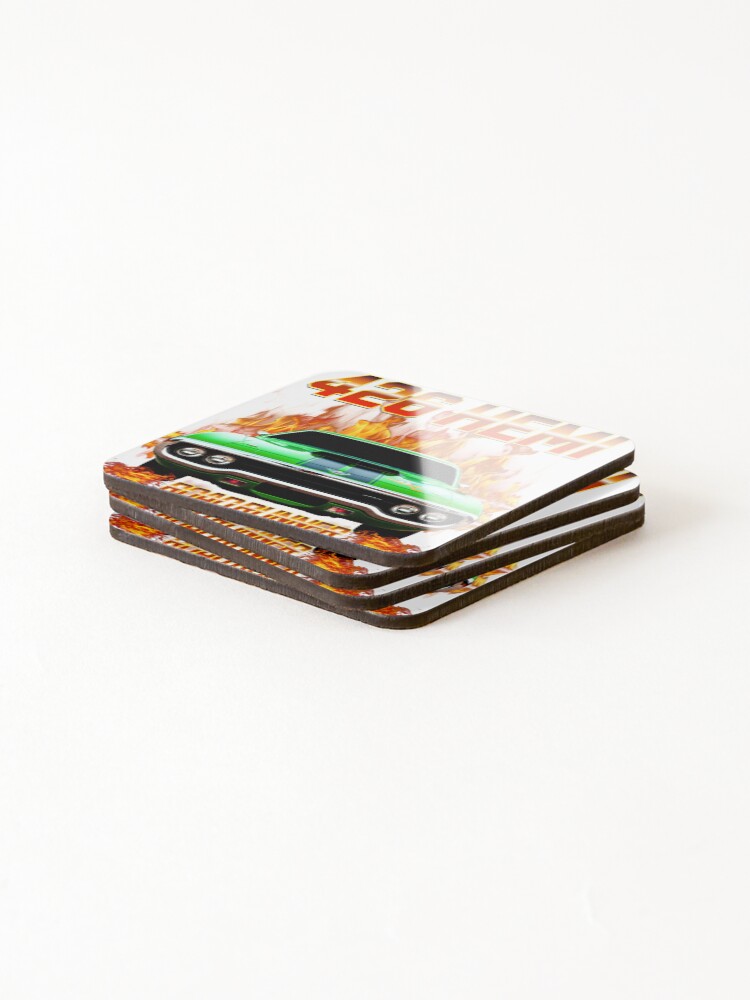 Thumbnail 4 of 5, Coasters (Set of 4), ROAD RUNNER designed and sold by 1BeautifulMind.