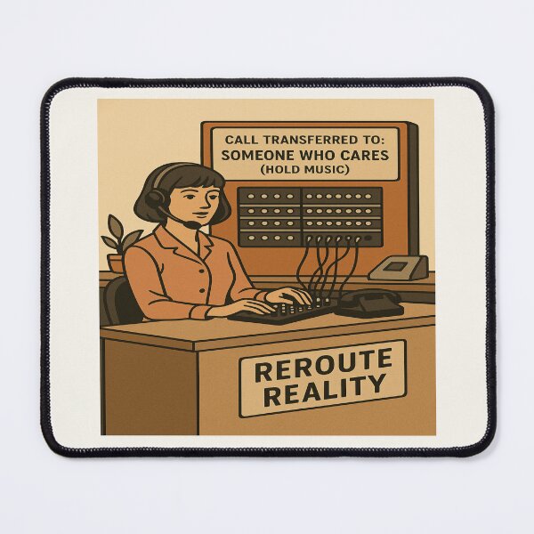 Item preview, Call Transferred To Someone Who Cares (Hold Music) Switchboard designed and sold by POD DYNASTY.