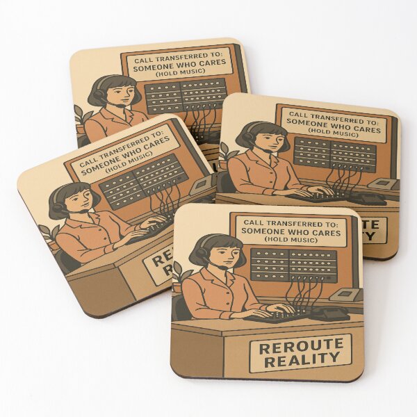Item preview, Call Transferred To Someone Who Cares (Hold Music) Switchboard designed and sold by POD DYNASTY.