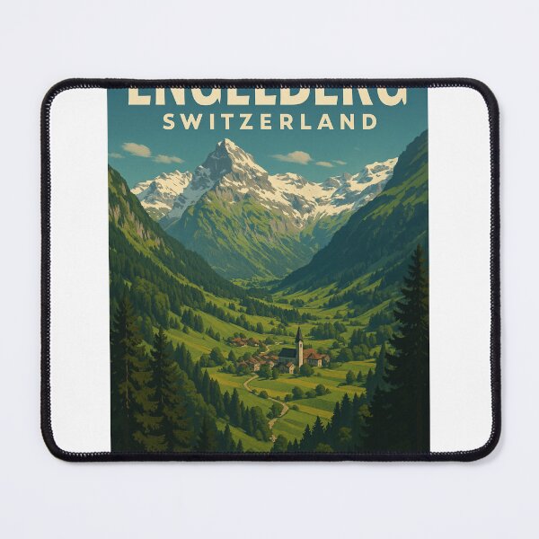 Item preview, Engelberg and Uri Alps Panorama, Obwalden, Switzerland designed and sold by StampMyPassport.